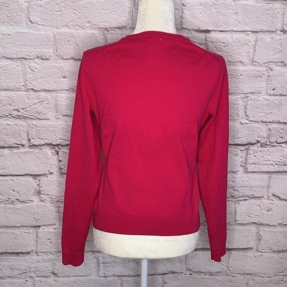 Lilly Pulitzer Pink Cotton Cardigan Sweater - Picture 5 of 7